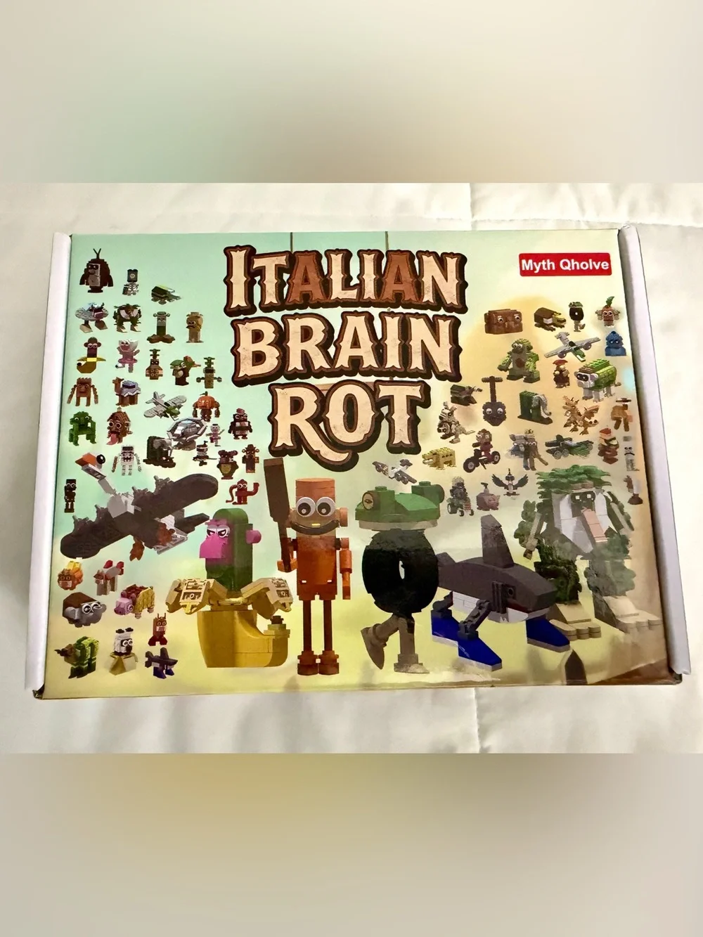Italian Brain Rot building blocks/lego for kids